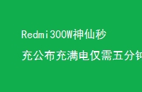 Redmi300W乫